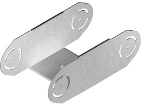 Element ELZC200H200 łuku przegubowego grubość blachy 2,0mm 373320 BAKS