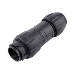 Binder 99 6489 000 05 Bullet Plug Connector 4+PE Pins Straight Design