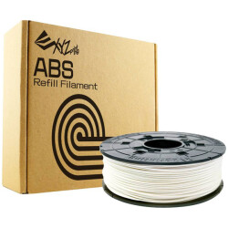 XYZprinting RF10BXEU02B Filament ABS plastic 1.75mm Pure white 600 g Refill