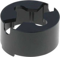 LED-HOLD-B/5 Oprawka kolimatora, soczewki dla diod dużej mocy typu gwiazda lub emiter - czarna - do soczewki 15 stopni - opakowa