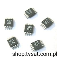 MAX687CUA 3.3V 1A Linear Regulator SMD-UMAX8 MAXIM