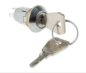 Przełącznik blokady z kluczem IP66, IP67, SPDT, 1 A przy 115 V AC 2-Way, -20 → +65°C