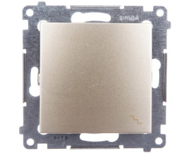 Simon 54 Łącznik schodowy złoty mat DW6A.01/44