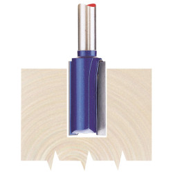 Draper 75334 TCT Router Bit 1/4&quot; Straight 12.7 x 25mm