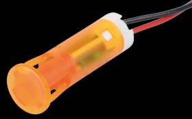 QS83XXO12 Indicator LED, 12 V DC, 8 mm, wired, orange