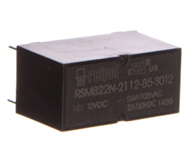 Przekaźnik subminiaturowy-sygnałowy 2P 0,6A 12V DC PCB RSM822N-2112-85-S012 2614641