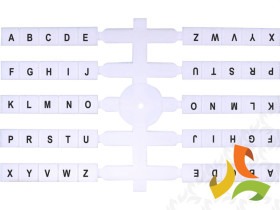 Oznacznik elastyczny (10 x 20 szt.) A-Z (bez lit. Q) (EO3) 003901812 ETI