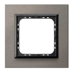 Sonata Ramka pojedyncza szczotkowana satyna R-1RAC/63/25