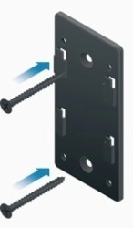 Ubiquiti POE-WM Zestaw montażowy przeznaczony do montażu ściennego zasilaczy POE-24-12W oraz POE-24-12W-G