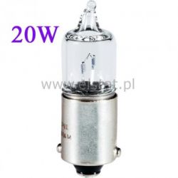 Żarówka miniaturowa halogenowa 12 V, 20W