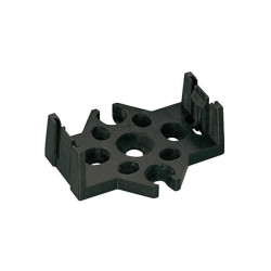 WAGO 770-625 Series 770 Mounting Plate Black 1 piece Plastic