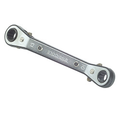 Teng 681013 Ratcheting Offset Ring Spanner (RORS) 10 x 13mm