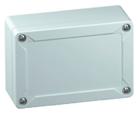 Obudowa Poliwęglan szerokość zew. 85 mm długość zew. 162 mm wys. zew. 82 mm Günther Spelsberg IP67 Szary