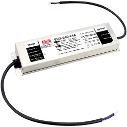 Mean Well ELG-240-24-3Y LED driver 240W 10A 24V IP67 surge protection