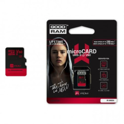 Karta pamięci Goodram IRDM microSD 128GB 280MB/s V60 UHS-II U3 z adapterem