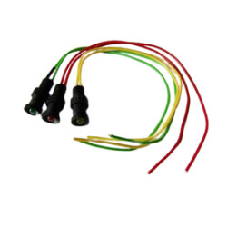 Kontrolka LED 5mm 230V AC żółta