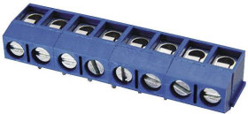 Degson DG301R-5.0-03P-12-00AH Zaciski śrubowe 2 mm² Ilość styków 3 niebieski 1 szt.