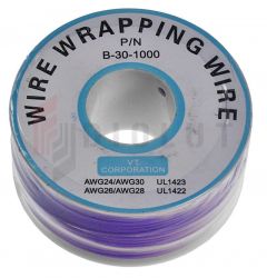 Przewód typu kynar AWG 0.24mm fioletowy 200m