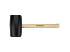Młotek gumowy 72 mm/900 g trzonek drewniany 02A347 TOPEX