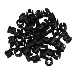 Opencircuit 5mm plastic LED clip - 25 pcs