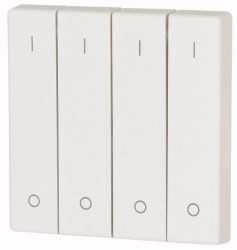 Xcomfort Klawisz poczwórny biały połysk 1/0 193992