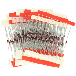 Zestaw 270 sztuk diod Zenera 0,5W (27 różnych wartości)