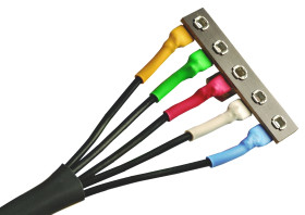 Osłona termokurczliwa średnica przed 9.5mm średnica po skurczeniu 4.75mm Alpha Wire 2:1 dł. 152mm