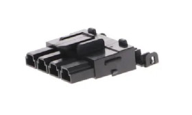 Obudowa złącza zagniatanego 4-pinowe 2-rzędowe raster: 10mm Molex Żeński Montaż na kablu Mini-Fit 42815 Końcówki do