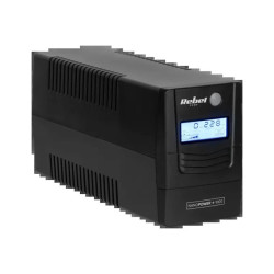 Zasilacz awaryjny komputerowy UPS REBEL model Nanopower Plus 850 ( offline, 850VA / 480W , 230 V , 50Hz , LCD , USB , RJ45 ) - L