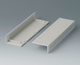 Side trim, ABS, (L x W x H) 189.34 x 51.97 x 24.8 mm, gray white, B2023007