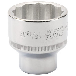 Draper Expert 24525 Expert 1.5/16 1/2" Square Drive Bi-hexagon Hi-torq Socket