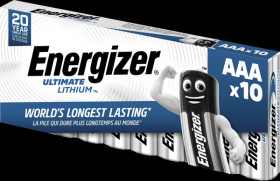 Lithium battery, AAA (Micro), 1250 mAh, 10 pack