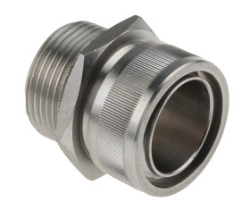 Łącznik do kanałów kablowych Kopex gwint M25 25mm Złącze proste Stal nierdzewna 316 IP40 Metaliczny