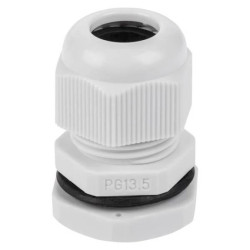 Dławnica kablowa 9-13mm IP67 gwint calowy jasnoszara PG13.5