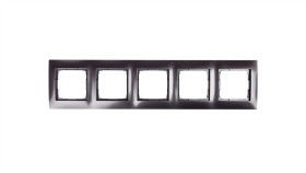 Simon 54 Premium Ramka Pięciokrotna Antracyt Dr5/48