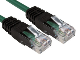 Kabel Ethernet Cat5e długość 2m Z zakończeniem RS PRO PVC l. żył: 8 średnica 4.9mm