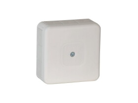 Puszka natynkowa VP-31 85x85x37mm IP55 400V 12-wlotowa dławiki gumowe biała 031-01 VIPLAST
