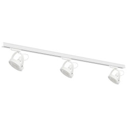 Zestaw Szynoprzewód 3xLugar (AR111-GU10) + Prowadnica 1,5m - Biały ML7449 Milagro