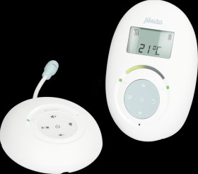 DBX120 DECT baby monitor with full ECO mode and display, white / blue