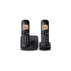 Telefon PanasonicKX-TGC212PDB czarny Bezprzewodowy