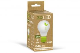 LAMPA LED E27 10W B.NEUTRALNA