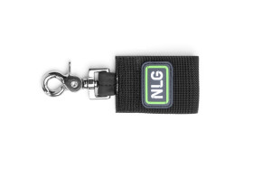 Smycz na narzędzia, 14 cm x 5 cm, Taśma poliestrowa, Szybkozłączka zwijana