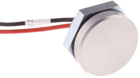 Przełącznik piezoelektryczny, Wypustka, 100 mA, SPST, -40 → +85°C