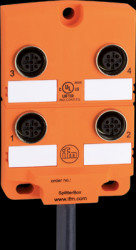 Sensor-actuator distributor, 4 x M12, EBC026