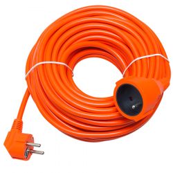 Przedłużacz 20m z uziemieniem 1 gniazdo 3 x 1,5mm