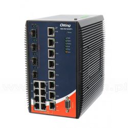 ORing IGS-RX164GP+, Switch zarządzalny, L3, 16x 10/1000 RJ-45 + 4x1G/2.5G/10G SFP+, O/Open-Ring <30ms