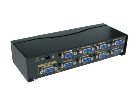 Rozdzielacz VGA, VGA, 1-portowy, 2048 x 1536 pixel Rozdzielacz 1 8, NewLink