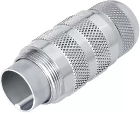 Plug, 7 pole, crimp connection, screw locking, straight, 99 5125 740 07