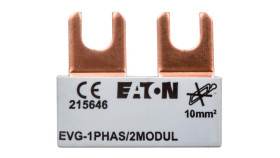 Szyna Łączeniowa 1P 63A 10Mm2 Widełkowa (2 Mod.) Evg-1Phas/2Modul 215646