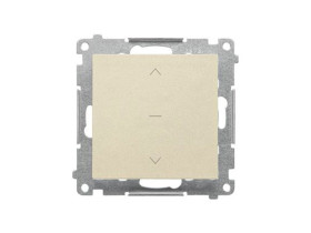 SIMON 55 Wyłącznik żaluzjowy 1-0-2 szybkozłącza szampański mat TZW1K.01/144 KONTAKT SIMON